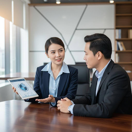 Kỹ năng giới thiệu và tư vấn chuyên nghiệp là chìa khóa để chinh phục khách hàng.