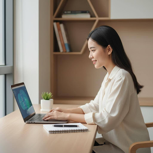 Công việc online mang lại sự linh hoạt và cơ hội phát triển kỹ năng cho sinh viên Việt Nam.