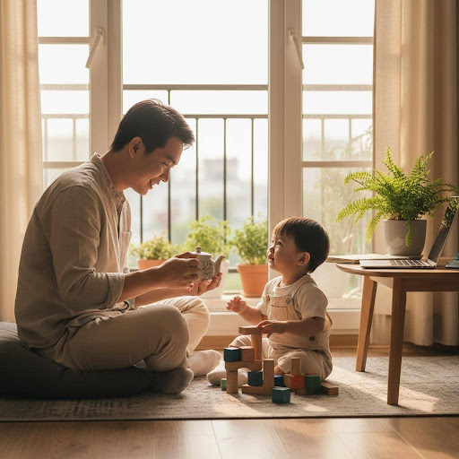 Tận hưởng sự chủ động về thời gian và cân bằng cuộc sống với công việc tại nhà.