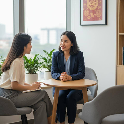 Kỹ năng lắng nghe và hỗ trợ là trọng tâm giúp nhân viên hành chính nhân sự xây dựng mối quan hệ tin cậy trong công ty.