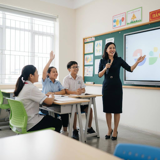 Một giáo viên giỏi luôn biết cách tạo động lực và truyền cảm hứng học tiếng Anh cho học sinh.