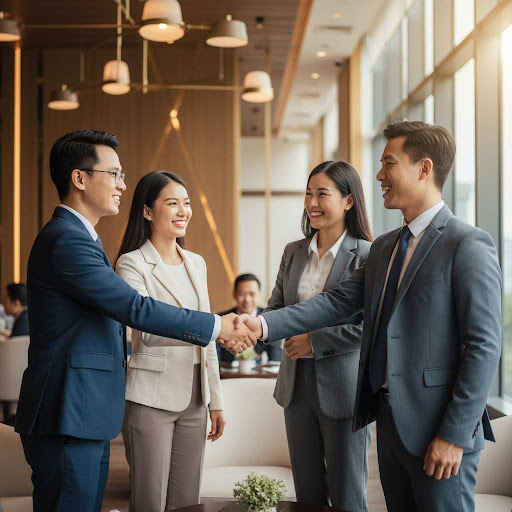 Xây dựng mối quan hệ tin cậy và đối tác chiến lược là chìa khóa thành công trong kinh doanh B2B.
