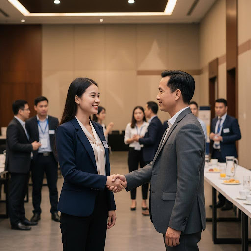 Xây dựng mạng lưới quan hệ và sự tự tin là chìa khóa để đạt được thành công trong tìm việc.