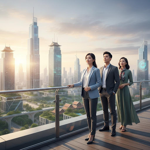 Tương lai rộng mở với những nghề nghiệp mới đang chờ đón thế hệ chuyên gia trẻ đầy nhiệt huyết.