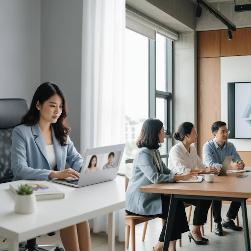 Mô hình làm việc từ xa và hybrid đang định hình lại không gian văn phòng và cách chúng ta hợp tác.