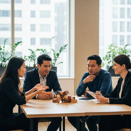 Kỹ năng mềm như giao tiếp và làm việc nhóm là nền tảng cho mọi thành công trong hoạt động kinh doanh.