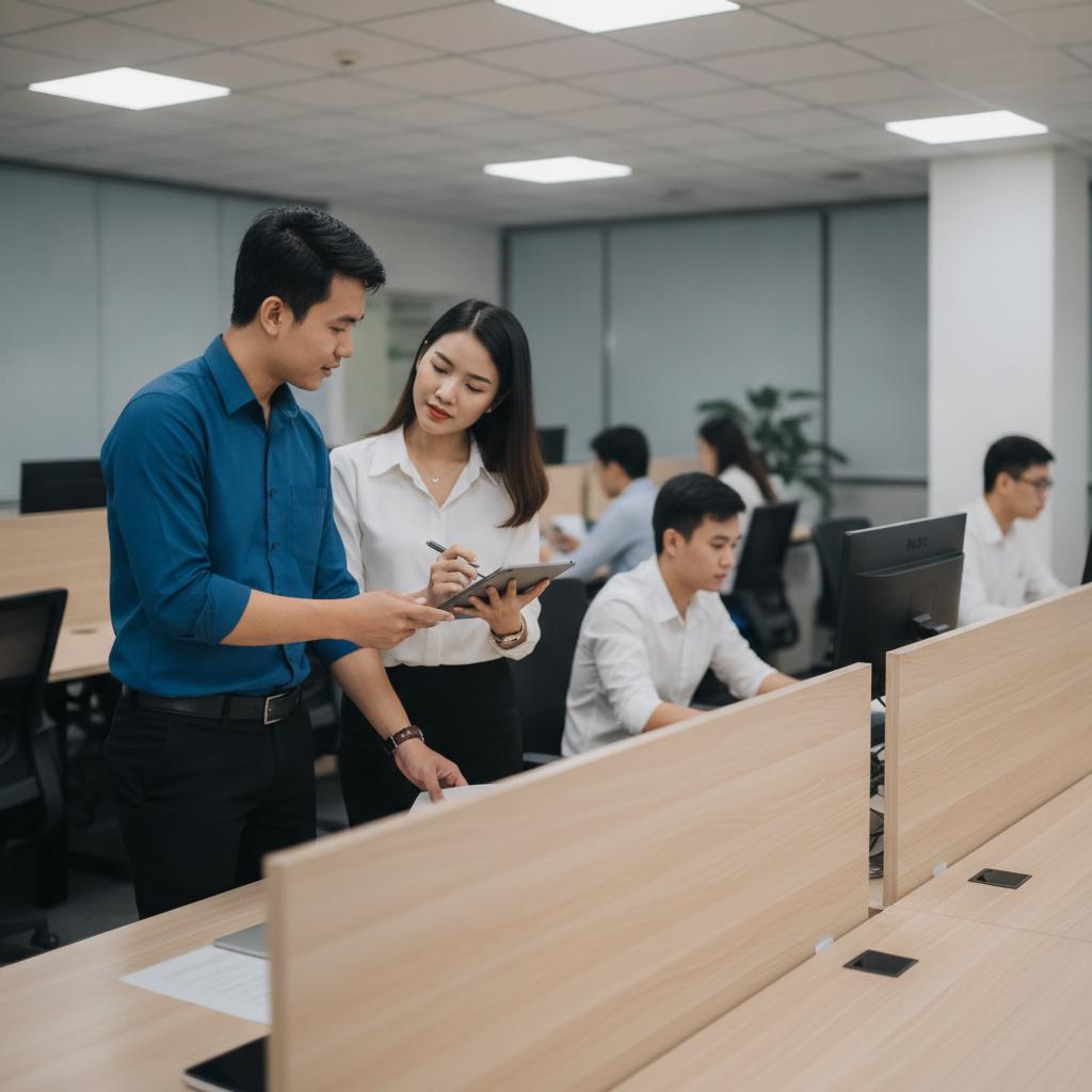 Bàn giao công việc rõ ràng trước khi nghỉ phép là trách nhiệm quan trọng để đảm bảo quy trình làm việc không bị gián đoạn.