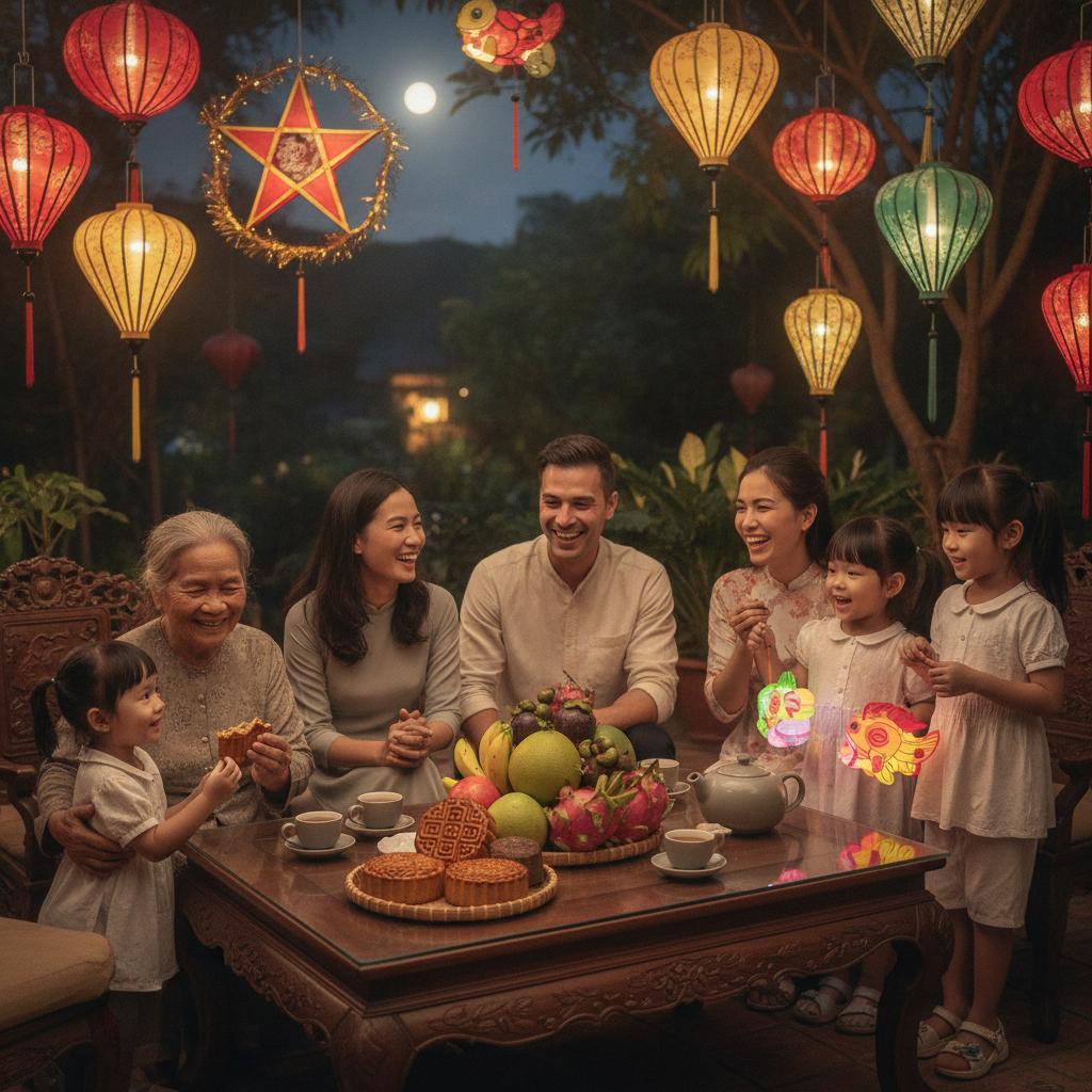 Trung thu là dịp quý giá để gia đình sum họp, thắt chặt tình thân và gìn giữ những giá trị văn hóa truyền thống.