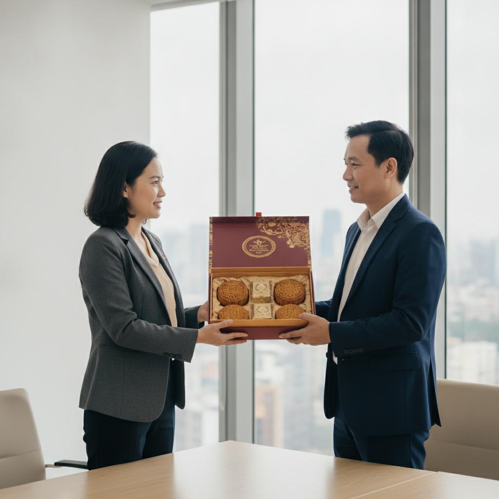 Trao quà Trung thu là cử chỉ gắn kết, thể hiện sự tri ân chân thành trong môi trường doanh nghiệp.